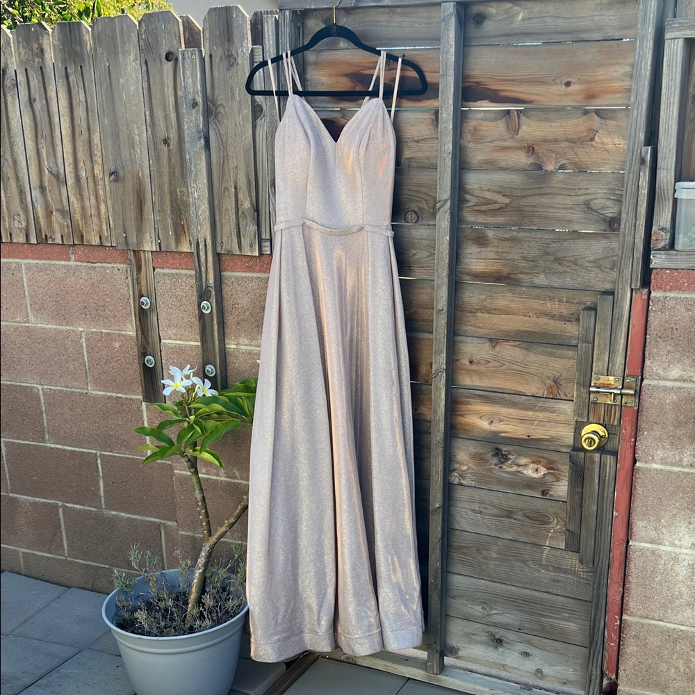 Elegant Cream Maxi Dress